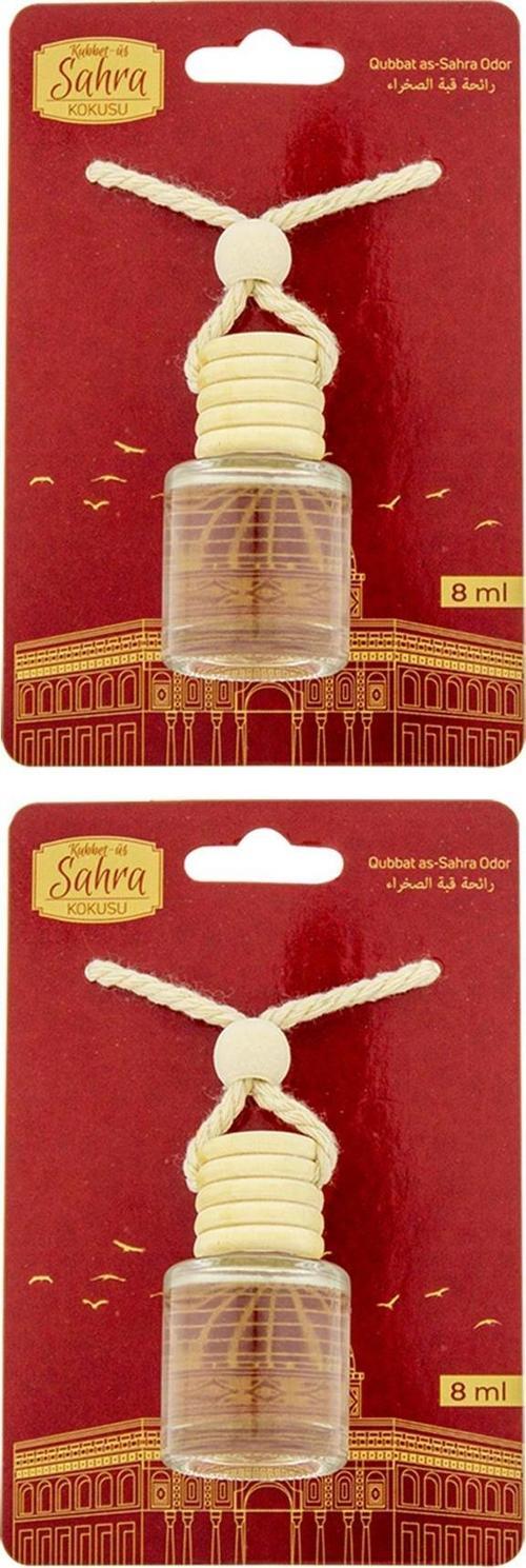 Kubbetüs Sahra Kokusu 8 Ml Araba Kokusu Cam Şişe 2 Adet
