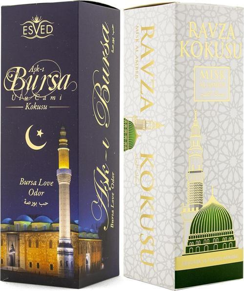 Medine Ravza Kokusu Ve Bursa Ulu Cami Kokusu Sprey 400 Ml.
