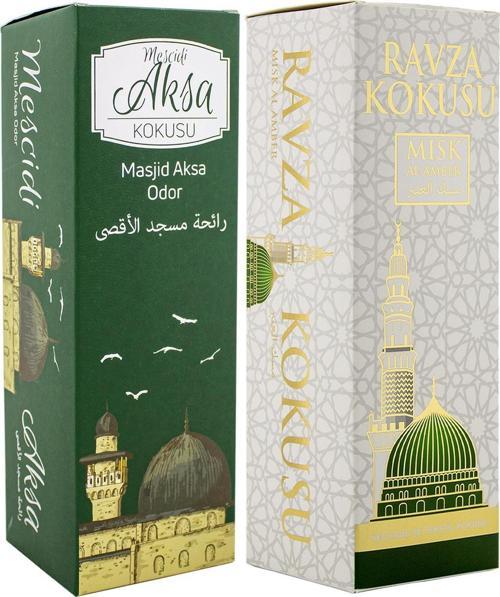 Mescidi Aksa Ve Medine Ravza Kokusu Sprey 400 Ml. Beyaz