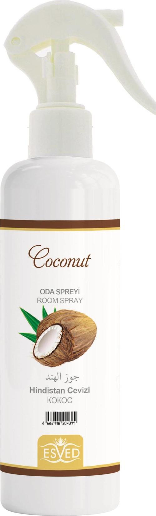 Hindistan Cevizi Oto Kokusu Spreyli Araç Oda Ve Ortam Kokusu 400 Ml Kalıcı Uzun Ömürlü