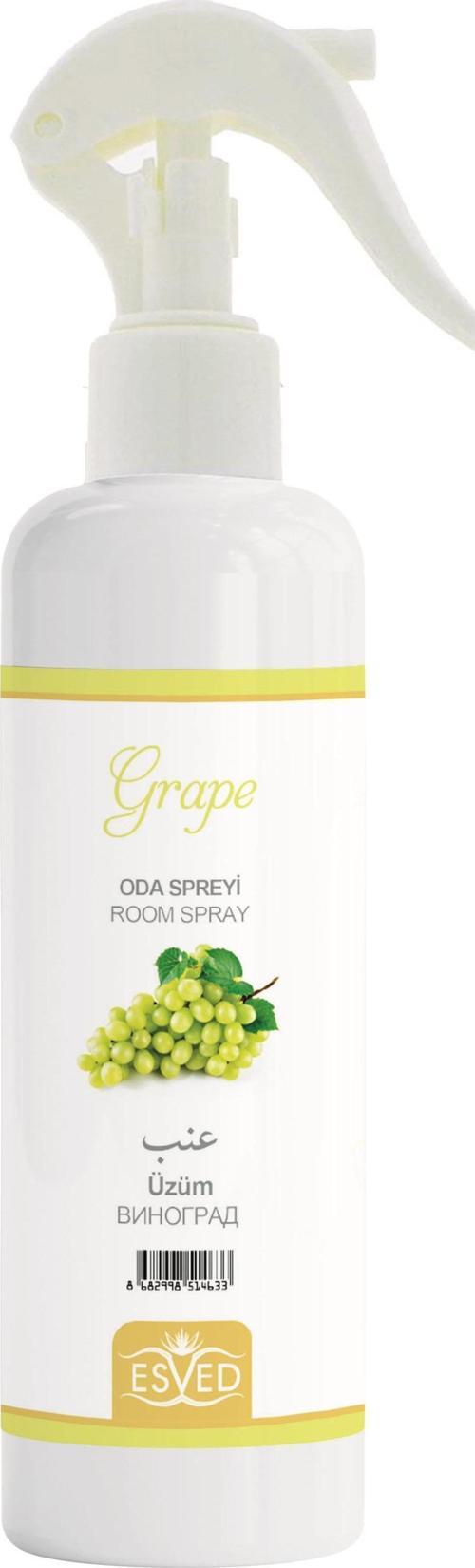 Üzüm Kokusu Oto Kokusu Spreyli Araç Oda Ve Ortam Kokusu 400 Ml Kalıcı Uzun Ömürlü