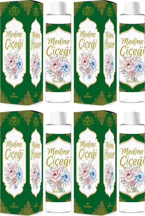 Medine Çiçeği Kolonya 400Ml. 80 Derece 4 Adet  