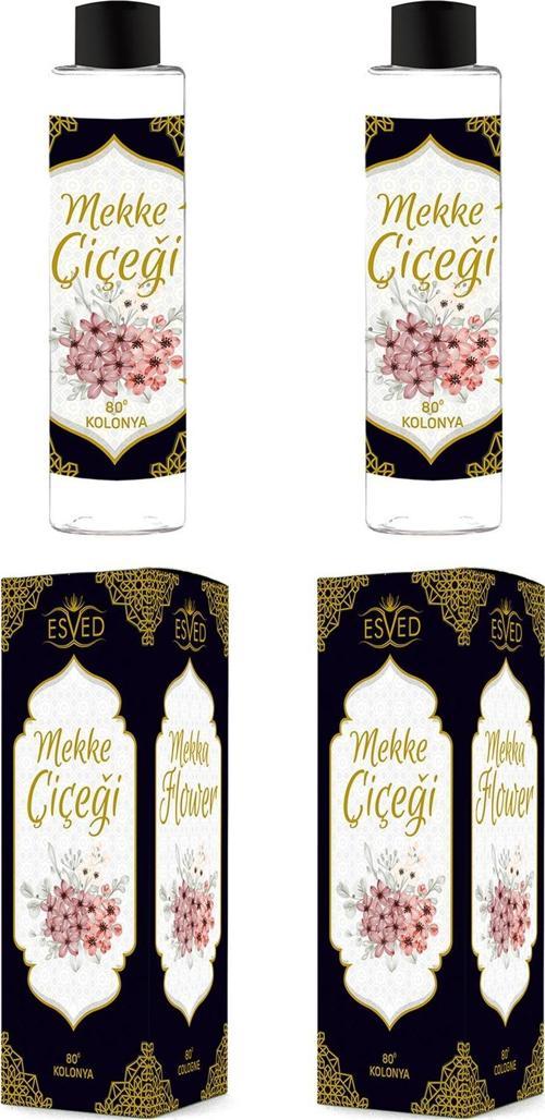 Mekke Çiçeği Kolonya 400Ml. 80 Derece 2 Adet