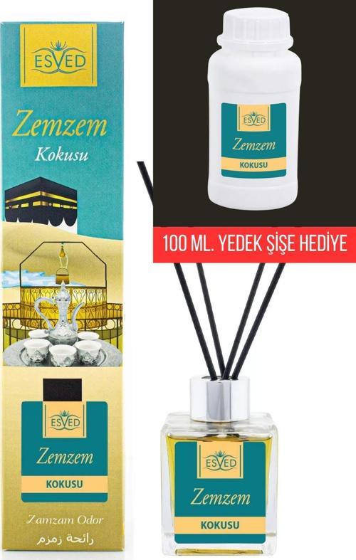 Zemzem Kokusu 100 Ml Çubuklu Oda Kokusu Zemzem Kokusu 100 ml. yedek dolum şişesi hediyeli