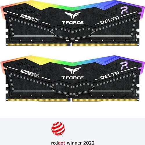 T-Force DELTA RGB 32GB 2x16GB 7800Mhz DDR5 CL38 Beyaz Gaming Ram (FF3D532G7800HC38DDC01)