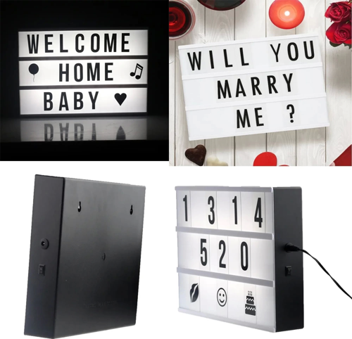 A4 Led Işıklı Yazı Panosu Lightbox