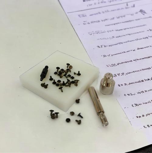 5 Parça Hazır Perçin Ezme Seti - 33 no İki Taraf Kafa Antik Kahve