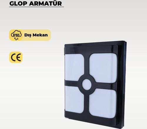 30W Sedna Led Armatür Siyah Kasa 3200K Sarı Işık