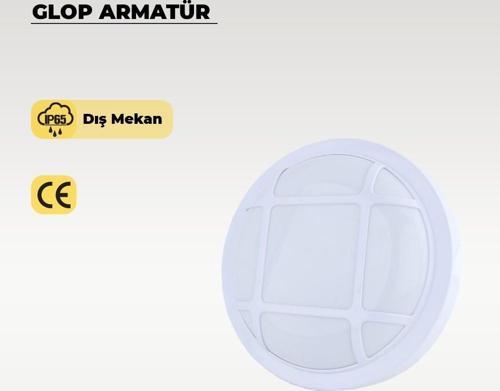 30W Sinope Led Armatür Beyaz Kasa 3200K Sarı Işık