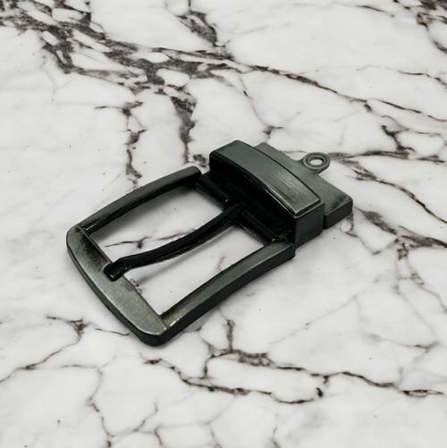 Kemer Tokası 4,5 cm Döner Kafa 1 Adet Siyah Silme (Leathercraft, Deri Hobi)