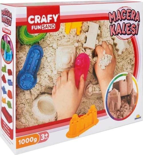 Nessiworld Crafy Macera Kalesi Oyun Kumu Seti 8 Parça 1000 g