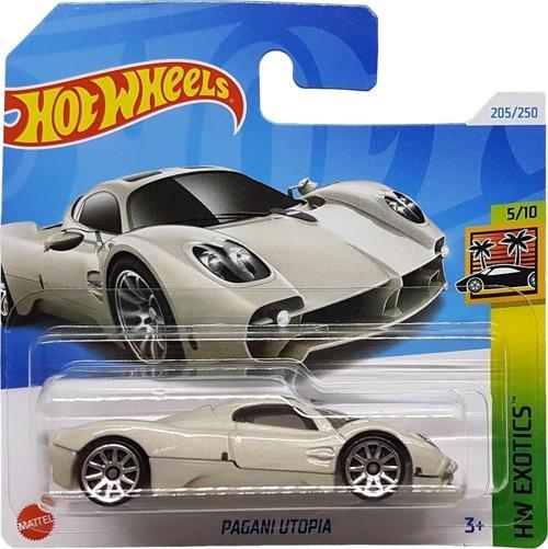 - Pagani Utopia - Hw Exotics 5/10 - HRY83 - Kısa Kart - Süper Spor Arabası - Mattel 2024