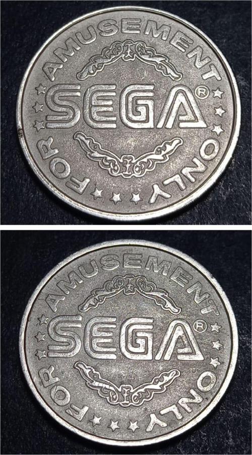 3996368016c36eb4c2 Sega Oyun Jetonu only for amusement eski jeton