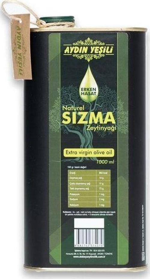 Erken Hasat Naturel Sızma Zeytinyağı 1000 Ml