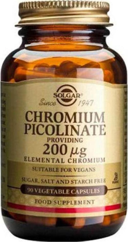 Chromium Picolinate 200 mcg 90 Kapsül