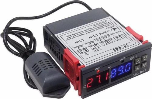 STC-3028 Dijital Sıcaklık Nem Ölçer 220V 10A Termostat