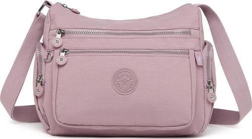 Krinkıl Kumaş Kadın Postacı Çantası Smart Bags 1115 Ten
