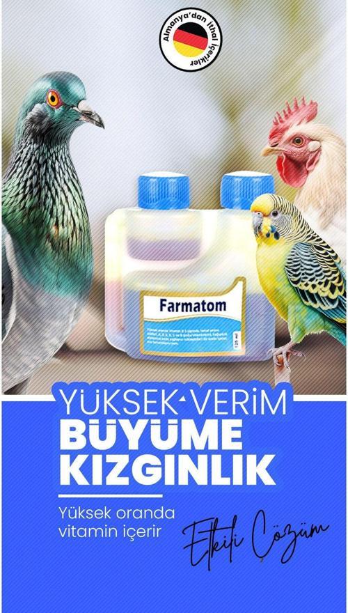 Kuşlar Için Kanatlı Vitamini 125 Ml - C Vitaminli