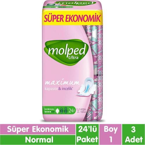 Ultra Anatomik Ped Normal 24x3 72 Adet