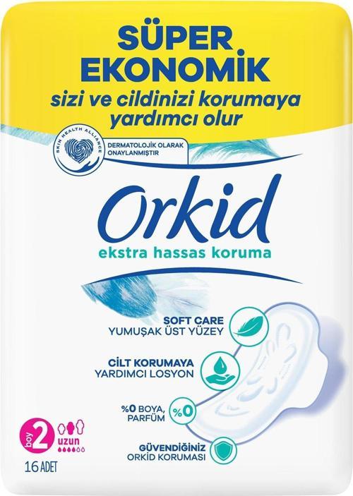 Ekstra Hassas Koruma Ped Uzun 16x3 48 Adet