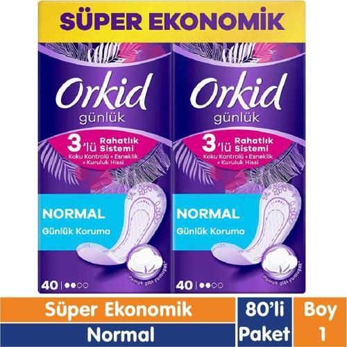 Günlük Koruma Ped Normal Süper Ekonomik Paket 80 Adet