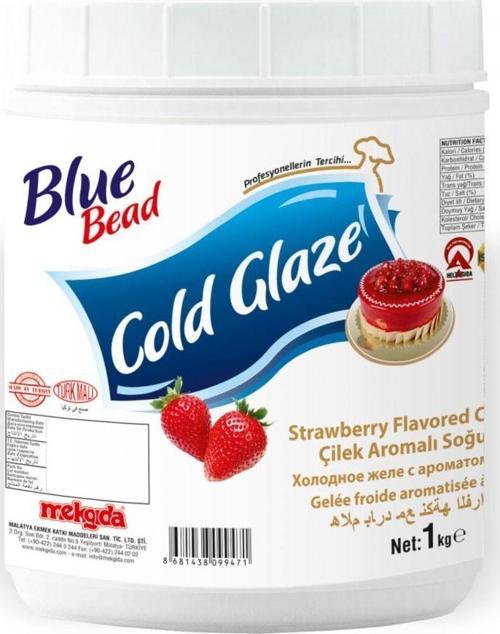 Çilekli Soğuk Pasta Jölesi 1 Kg