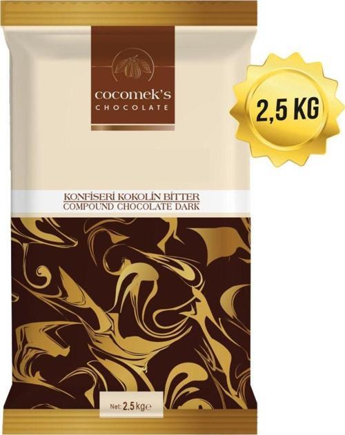Cocomeks Bitter Çikolata Konfiseri Kokolin 2.5Kg