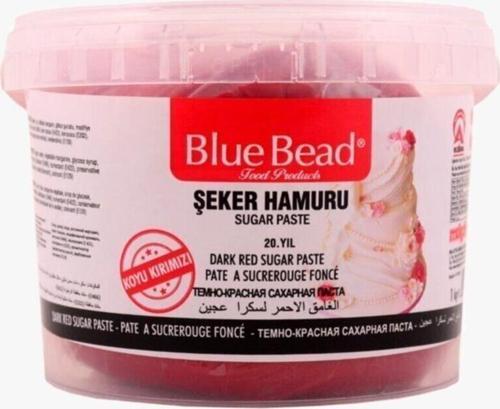 Koyu Kırmızı Şeker Hamuru 1 Kg