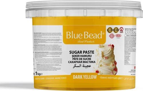 Koyu Sarı Şeker Hamuru 1 Kg