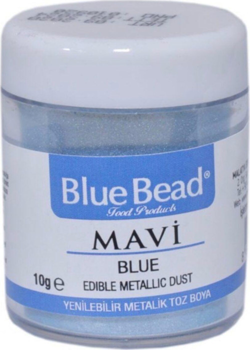Mavi Yenilebilir Sim Boya 10 Gr