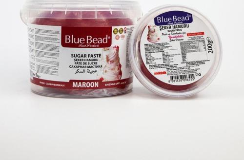 Şeker Hamuru Bordo 200 Gr