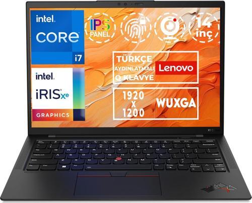 ThinkPad X1 Carbon Gen 10 i7-1260P 16GB 2TB SSD 14" WUXGA Freedos Notebook 21CB00ASTX 002