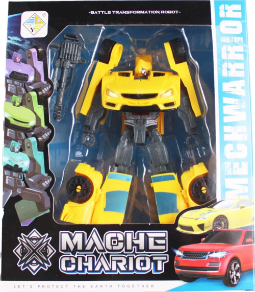 Mecha Warrior Mache Chariot Dönüşebilen Transformer Araba