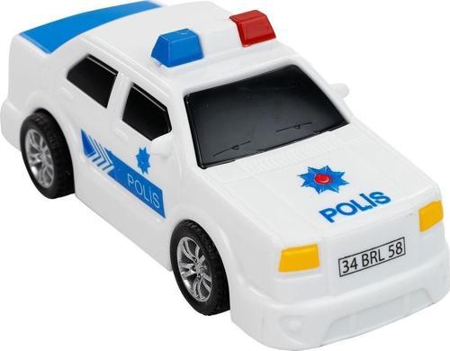 Şehrin Kırılmazları Sürtmeli Pick Up Beyaz Polis Arabası