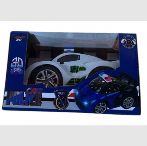 3D Işıklı, Müzikli, Hareketli Polis Arabası