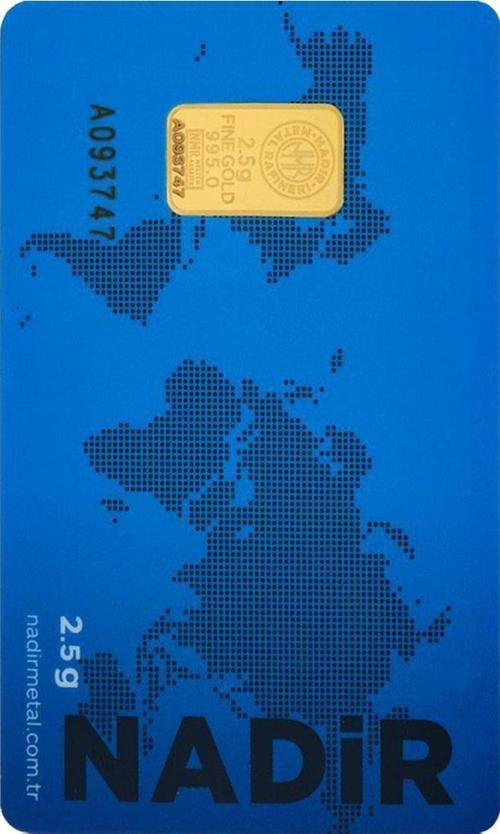 2.5 gr 24 Ayar NadirGold Gram Altın