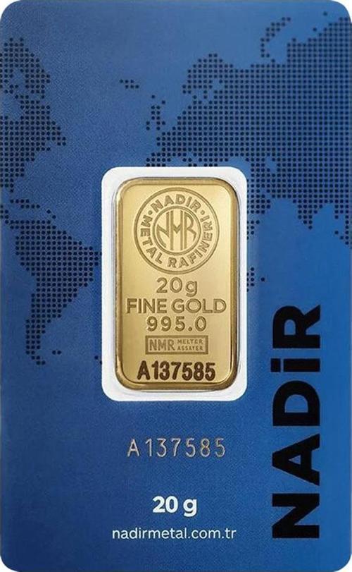 20 gr 24 Ayar NadirGold Gram Altın