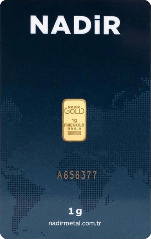 1 gr 24 Ayar 999.9 Milyem NadirGold Gram Altın