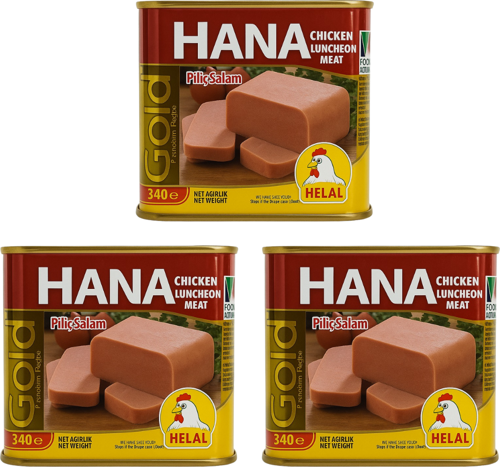  HANA GOLD PİLİÇ SALAM 340 GR X3 ADET