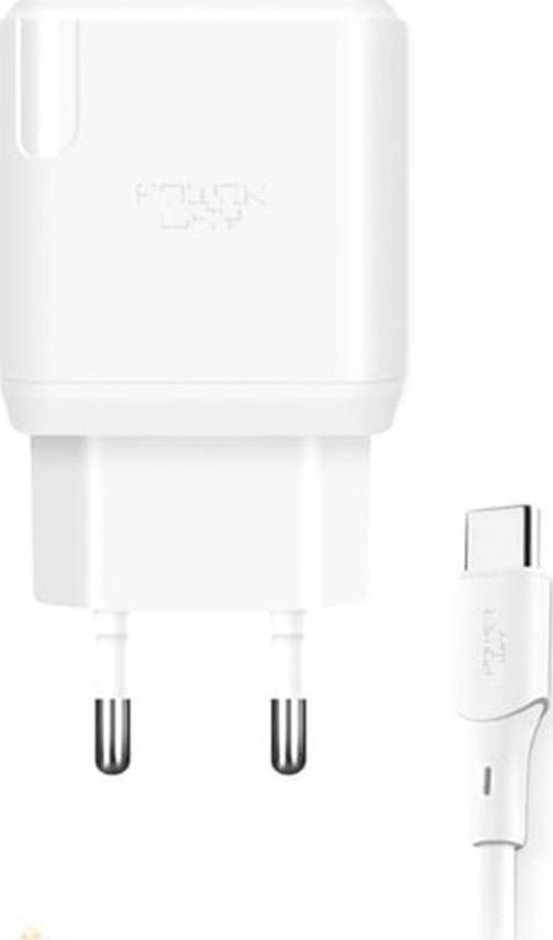   Casper VIA A40  İle  İle Uyumlu -  18W QC 3.0 Type C Hızlı Şarj Aleti ve Type C Kablo QCT30