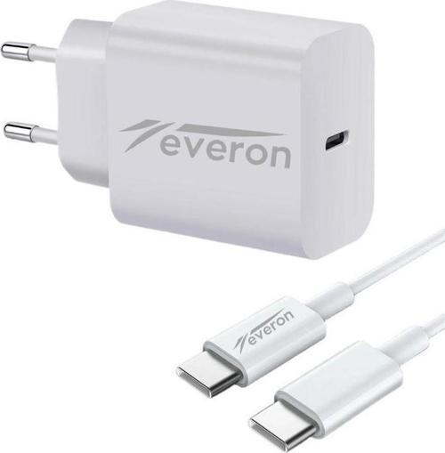25W 3.4A Q.C Samsung Galaxy A55 5G İle Uyumlu   Type C Şarj Adaptörü  Evr-001