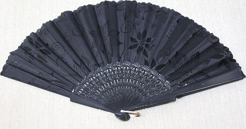 Plastik Siyah Yelpaze Alk3569