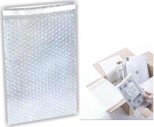 Balonlu Patpat Torba, Bantlı Baloncuklu Torba 10Cm X 15Cm + 5Cm (100 Adet)