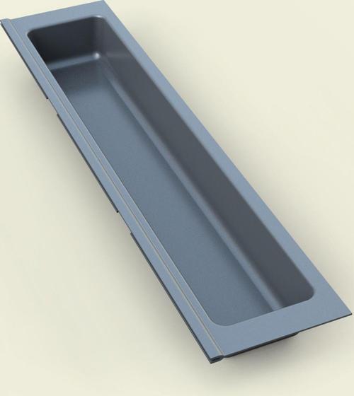 Mutfak Çekmece Içi Kaşıklık, Antrasit Tek Bölmeli Modül 11Cm X 48Cm
