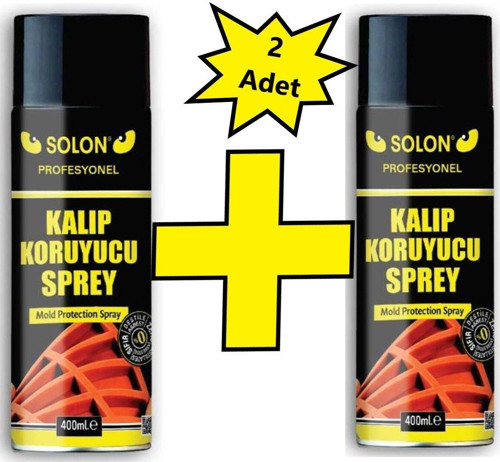 Profesyonel 2 Adet Kalıp Koruyucu Silikon Sprey 400 Ml.