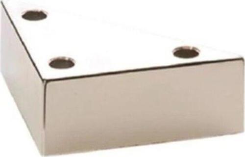 Üçgen, Masa, Dolap Piramit Mobilya Ayağı 3 Cm Beyaz