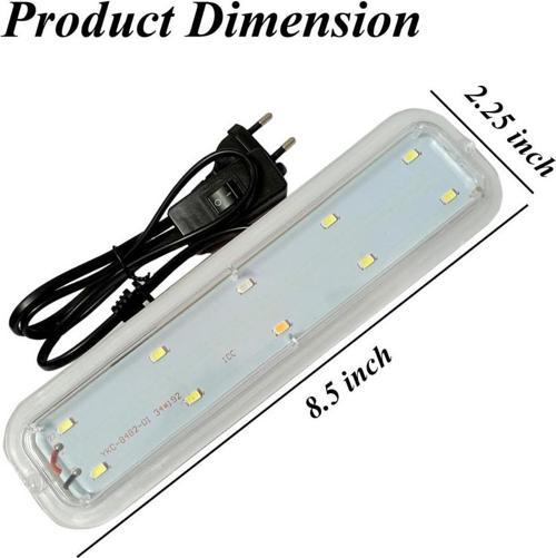 Rs-380a Yedek Led Lamba 21x5 cm 8 beyaz, 1 mavi, 1 kırmızı led