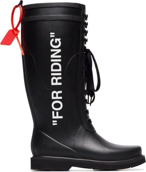 Off-White Bayan Yağmur Çizmesi
