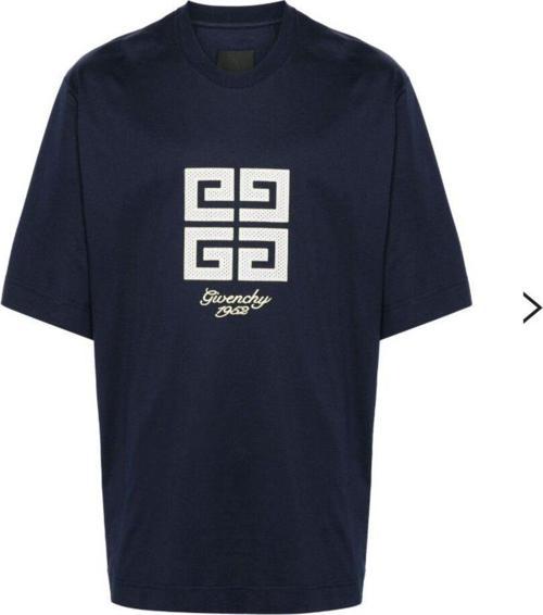 4G Motif Cotton T-Shirt