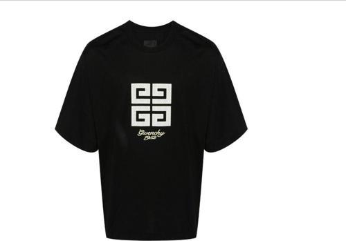 4G Motif Cotton T-Shirt